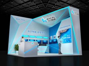 银河麒麟展台模型