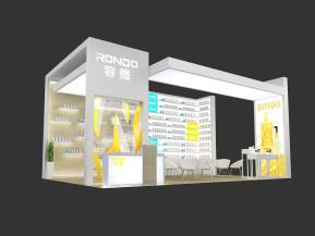 荣德美博会展台模型