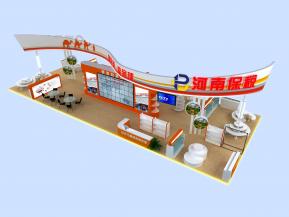 河南保税展览模型