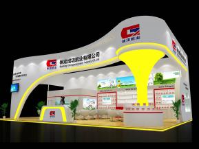 成功纸业展览模型