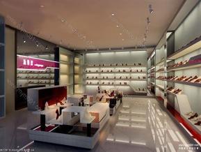 女鞋专卖店模型
