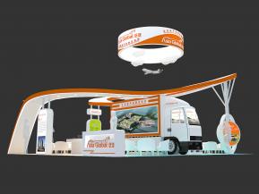 泛亚物流展览模型