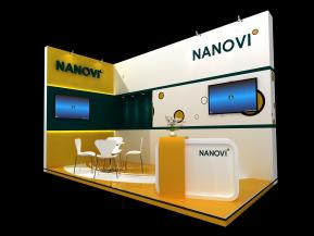 NANOVI展台模型