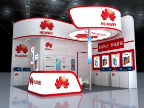 华为展览模型