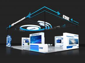 CSSC中船展览模型