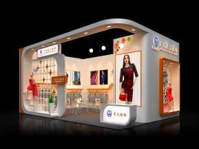 名文服饰展览模型