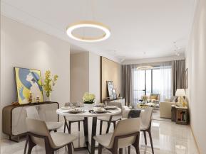 客厅餐厅3D模型