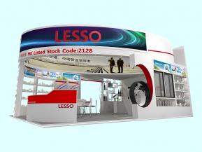 LESSO联塑展台模型