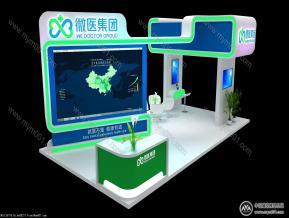 微医集团展台模型