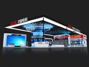 中国电科展览模型