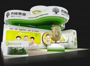 奇峰果业展览模型