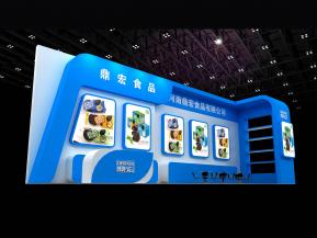 鼎宏食品展览模型