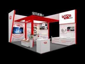 乐宝机器人展览模型