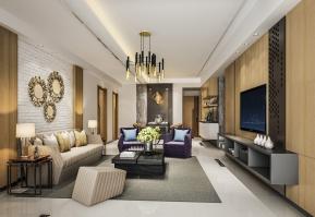 客厅餐厅3D模型