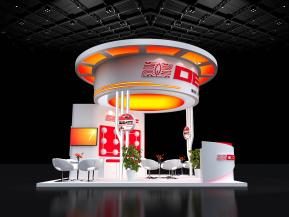 DEF代福展览模型