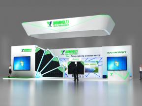 润峰电力展览模型