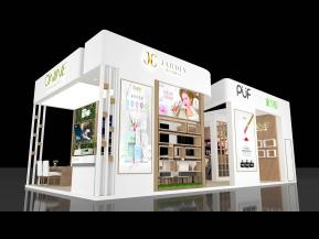 零玖化妆品展览模型