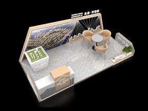 金鸿商场房地产展位展览设计