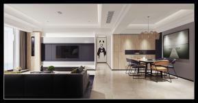 客厅餐厅3D模型