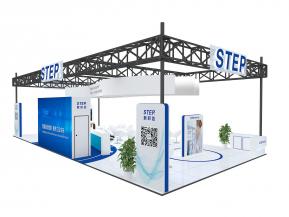 STEP桁架结构展台