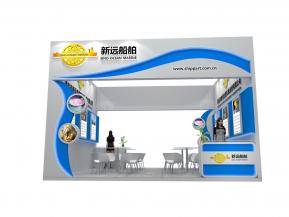 新远船舶展览模型