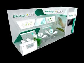 莱宝康Vantage展台模型