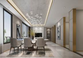 客厅餐厅3D模型