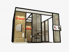 逸香庭型材展位模型