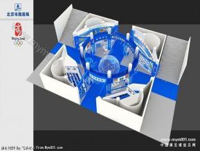 北展旅游展台模型