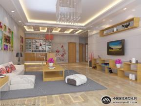 客厅设计模型图片