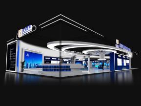 民生教育展台模型