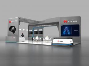 华为展览模型