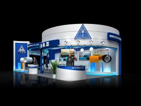 三垒机器展览模型