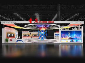 重庆展团展览模型