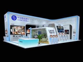 中国移动通讯展览模型