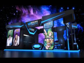 益玩游戏展览模型