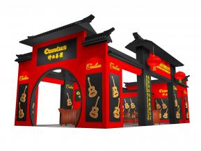 神曲乐器展览模型图片