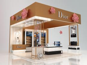 Dior展迪奥台模型