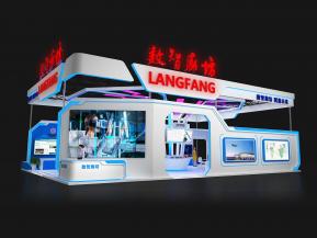 数智廊坊展览模型