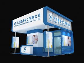 美星化工展览模型图片
