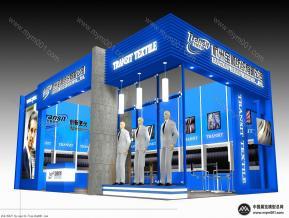 杭州全顺展览模型图片