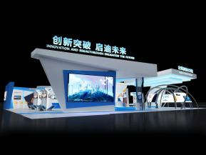 全球初创馆展览模型