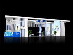 伊尔美展台模型