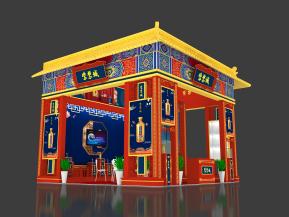 紫禁城展台模型