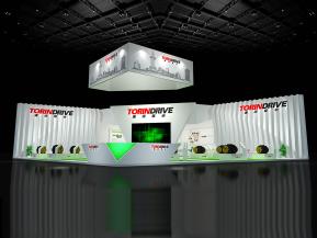 通润驱动展台模型