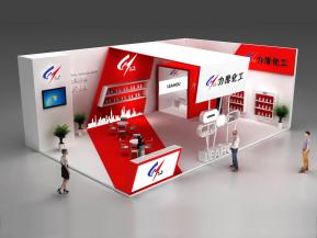 力厚化工展览模型