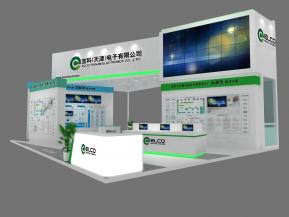 宜科电子展览模型