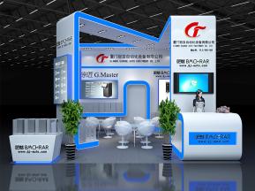 厦门冠吉广州酒店用品展3D模型