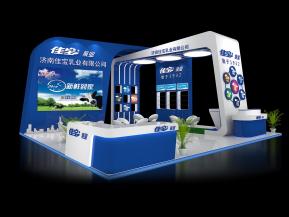 佳宝乳业展览模型