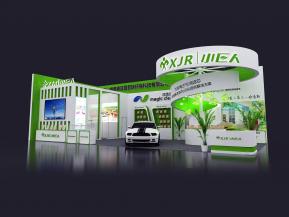 小巨人现代环保展位展览设计